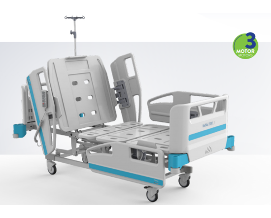 ELECTRO-MECHANICAL PATIENT BED (3 MOTORS)